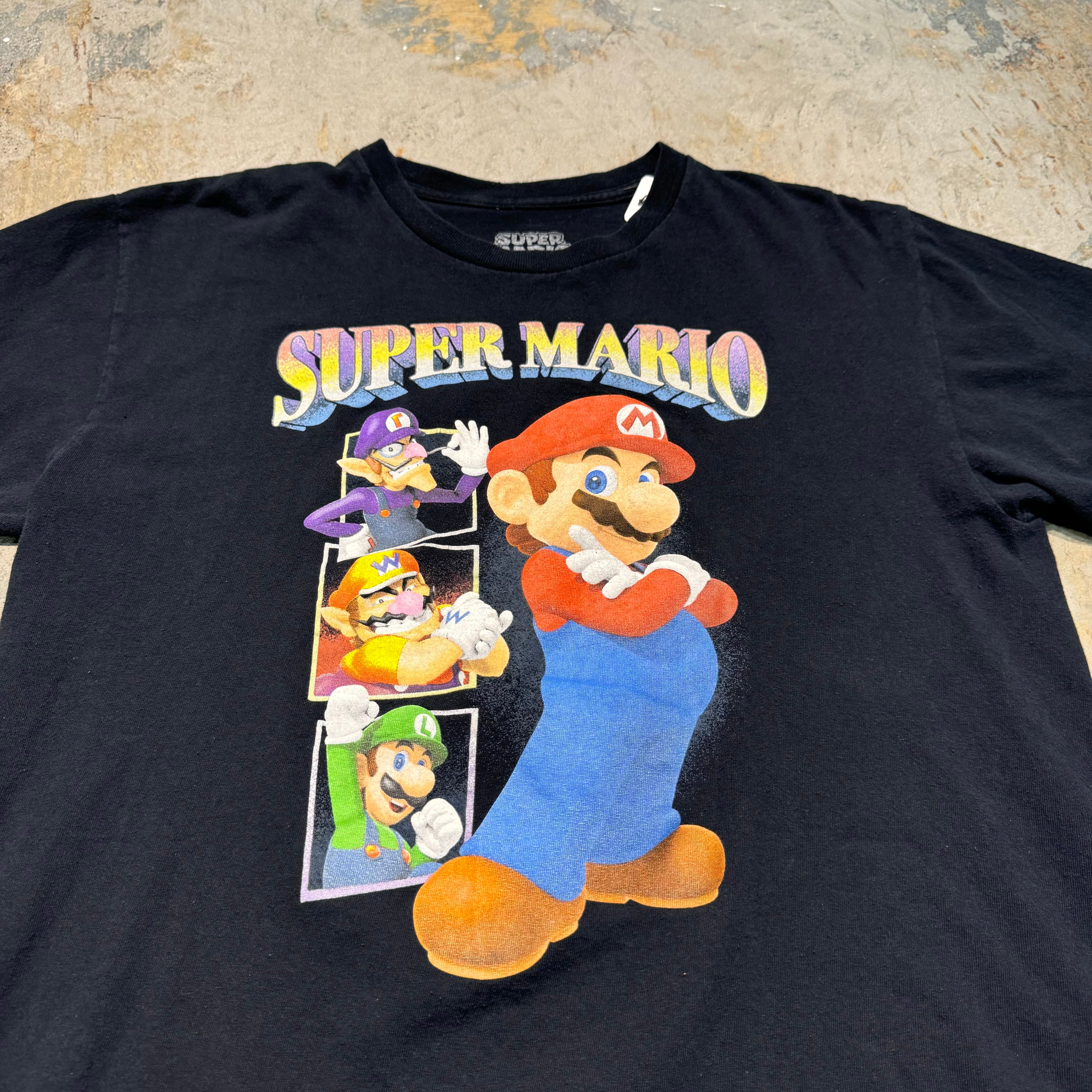 【貴重・発禁】 任天堂 マリオ Tシャツ 古着 ICE NINE KILLS ロンT スーパーマリオブラザーズ 【Nintendo TOKYO取り扱い商品