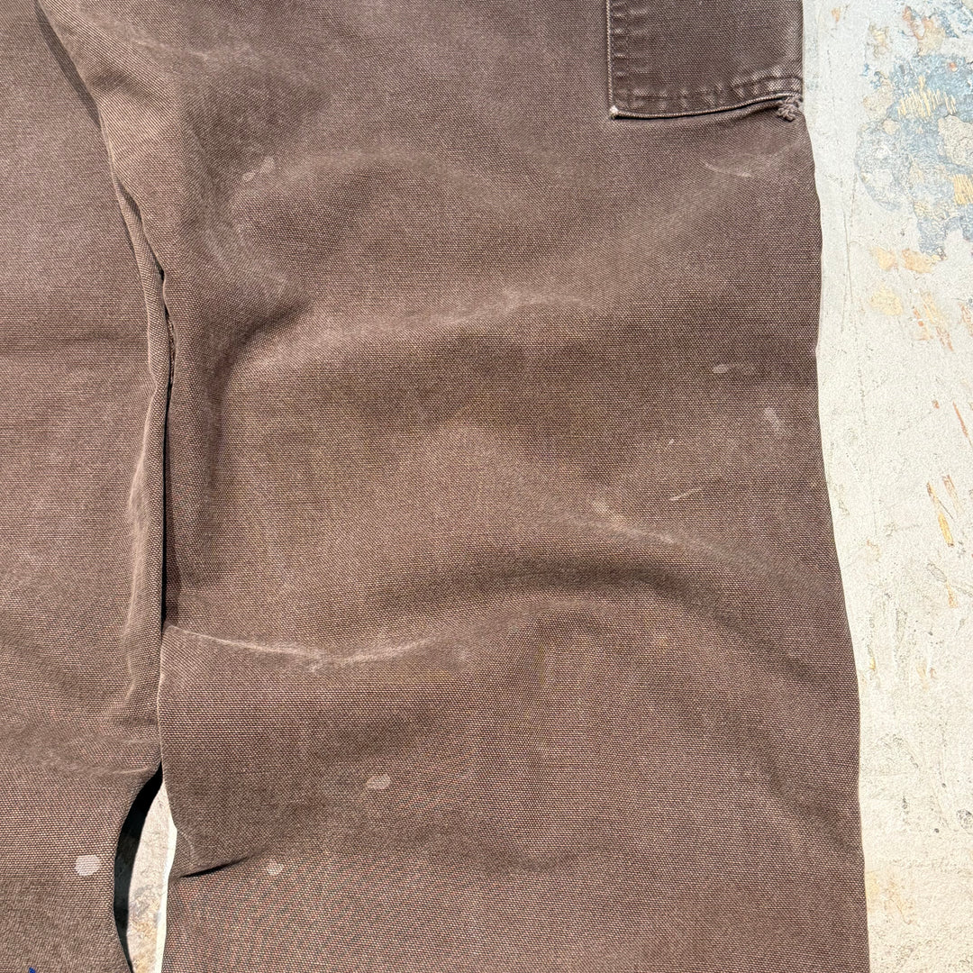 古着 Carhartt/カーハート/ダック地ペインターパンツ/ダブルニー/実寸サイズ36×29