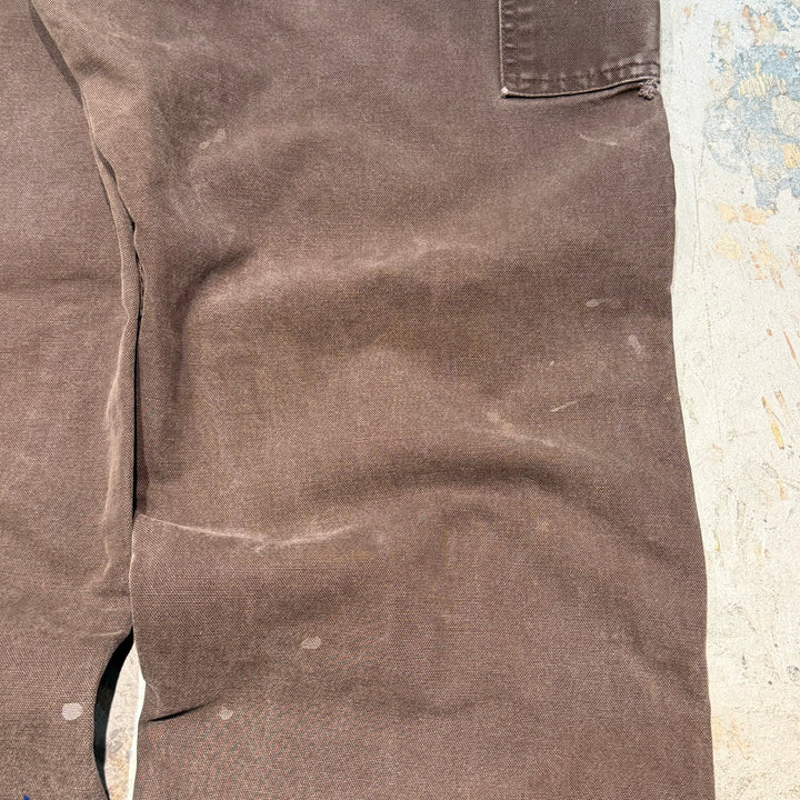 古着 Carhartt/カーハート/ダック地ペインターパンツ/ダブルニー/実寸サイズ36×29