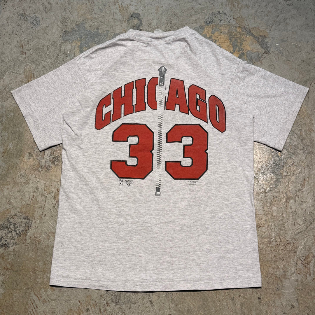 古着 90's Tasmanian devil×Chicago bulls/ダズマニアン・デビル×シカゴ・ブルズ/ プリントTシャツ/ サイズL相当