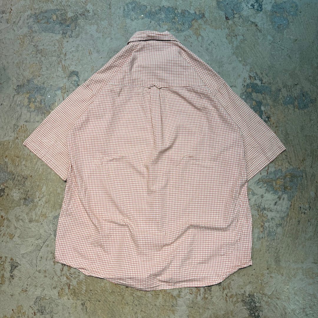 Used clothing Columbia/ Columbia/ Short sleeve shirt/ Checkered pattern/ Size L