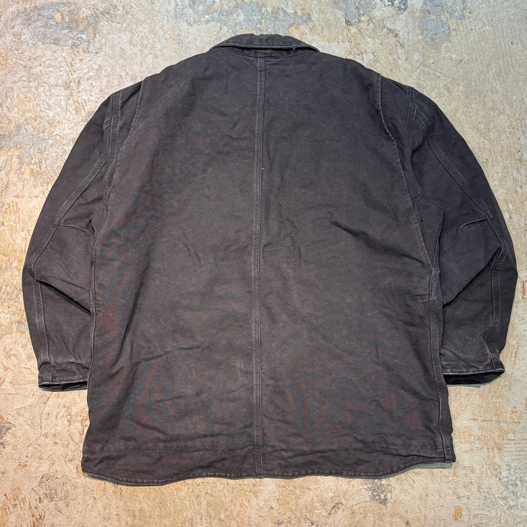 Used clothing Carhartt/ Carhartt/ Neck warm Liridge coat/ Duck fabric/ Boa lining/ Size XL