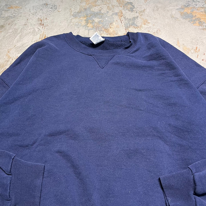 #3499 古着/Russell/ラッセル/Crewneck sweat/クルーネックスウェット/無地/サイズXXL