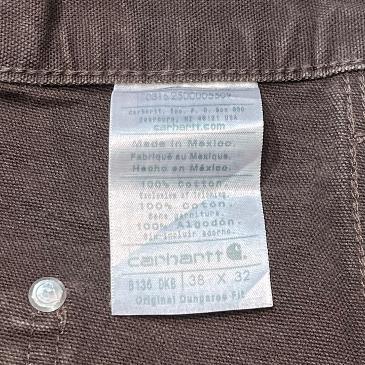二手服裝carhartt/雙膝蓋畫家褲子/實際尺寸36 x 32
