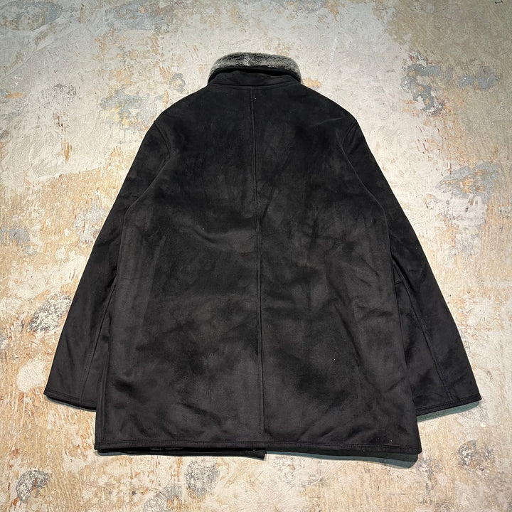 #3181 古着 Unknow/zip up Shearling Jacket/ジップアップシアリングジャケット/サイズXL