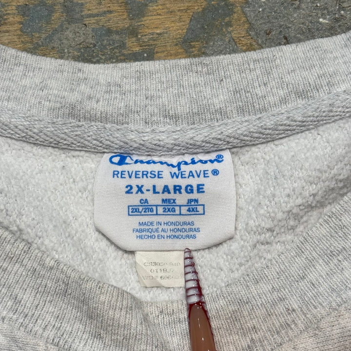 古着 Champion/ チャンピオン/リバースウィーブ/ クルーネックスウェット/ カレッジロゴ/ サイズ2XL