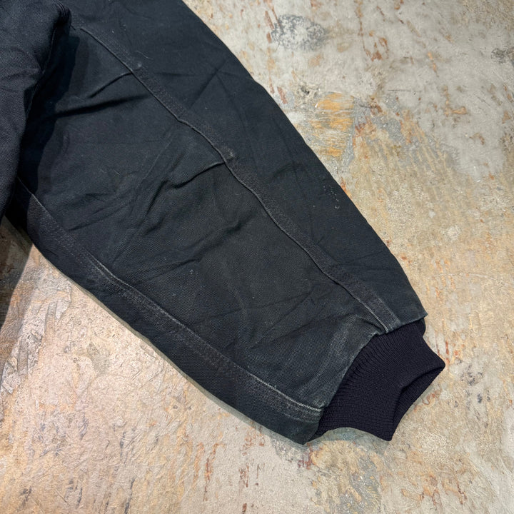 古着 USA製 Carhartt/ カーハート/ サンタフェジャケット/ ダック地/ 裏地キルティング/ 襟コーデュロイ/ サイズXL