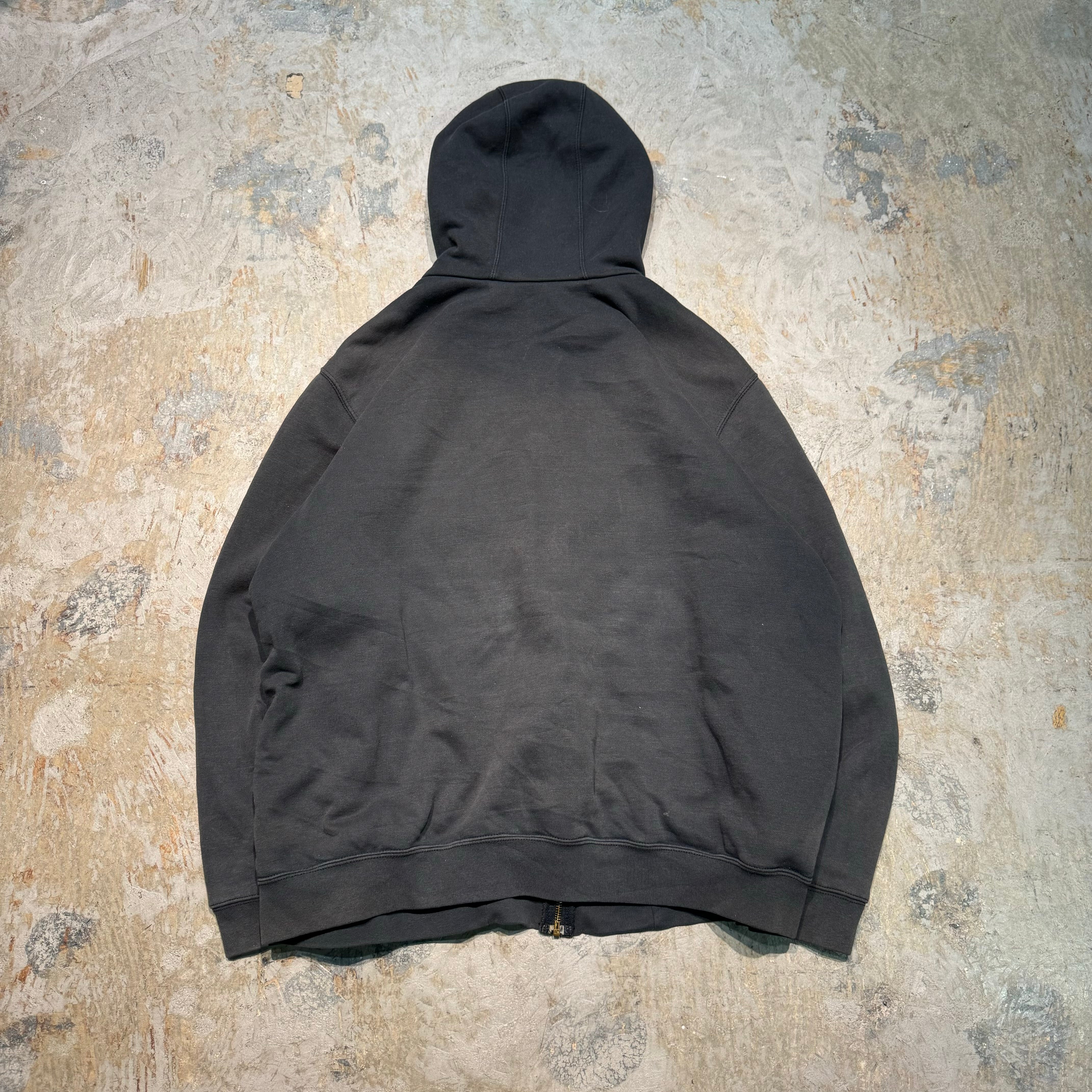 Carhartt ブラック パーカー フルジップ