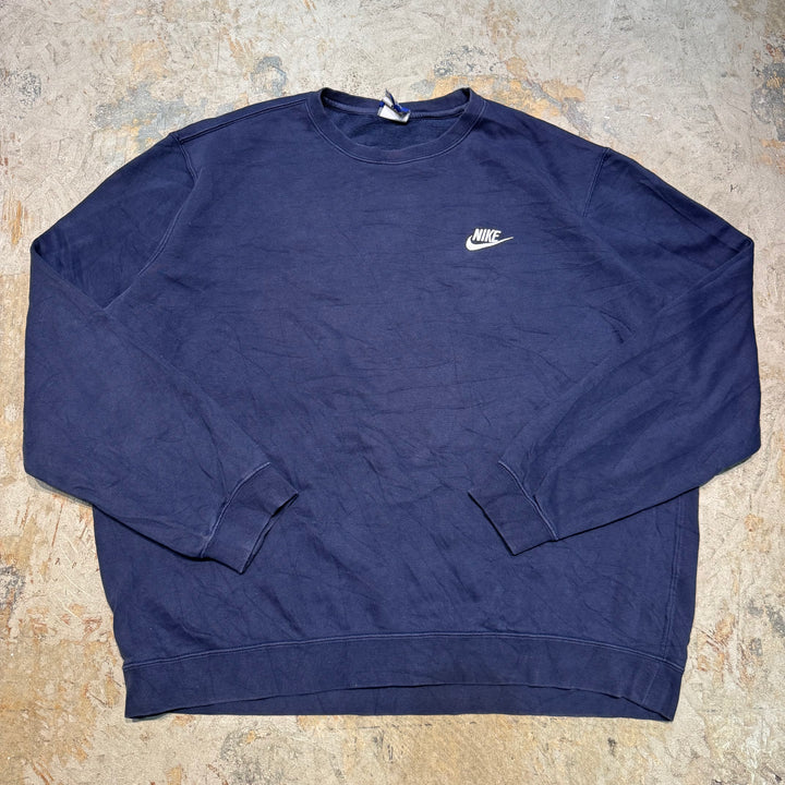 古着 NIKE/ ナイキ/ クルーネックスウェット/ ワンポイント/ 刺繍/ サイズL