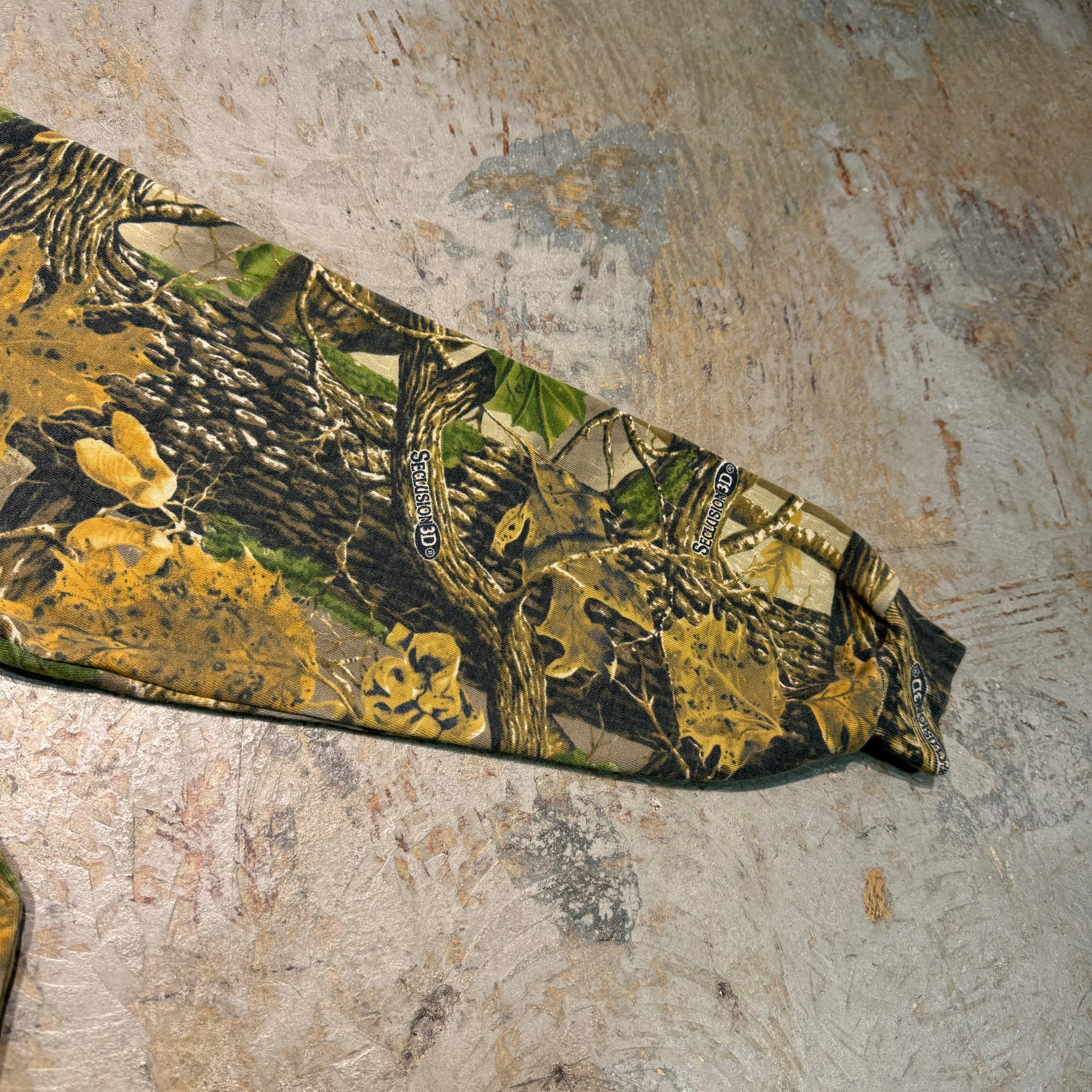 古着 Cabela's/ カベラス/ リアルツリー/Real Tree Pattern half zip