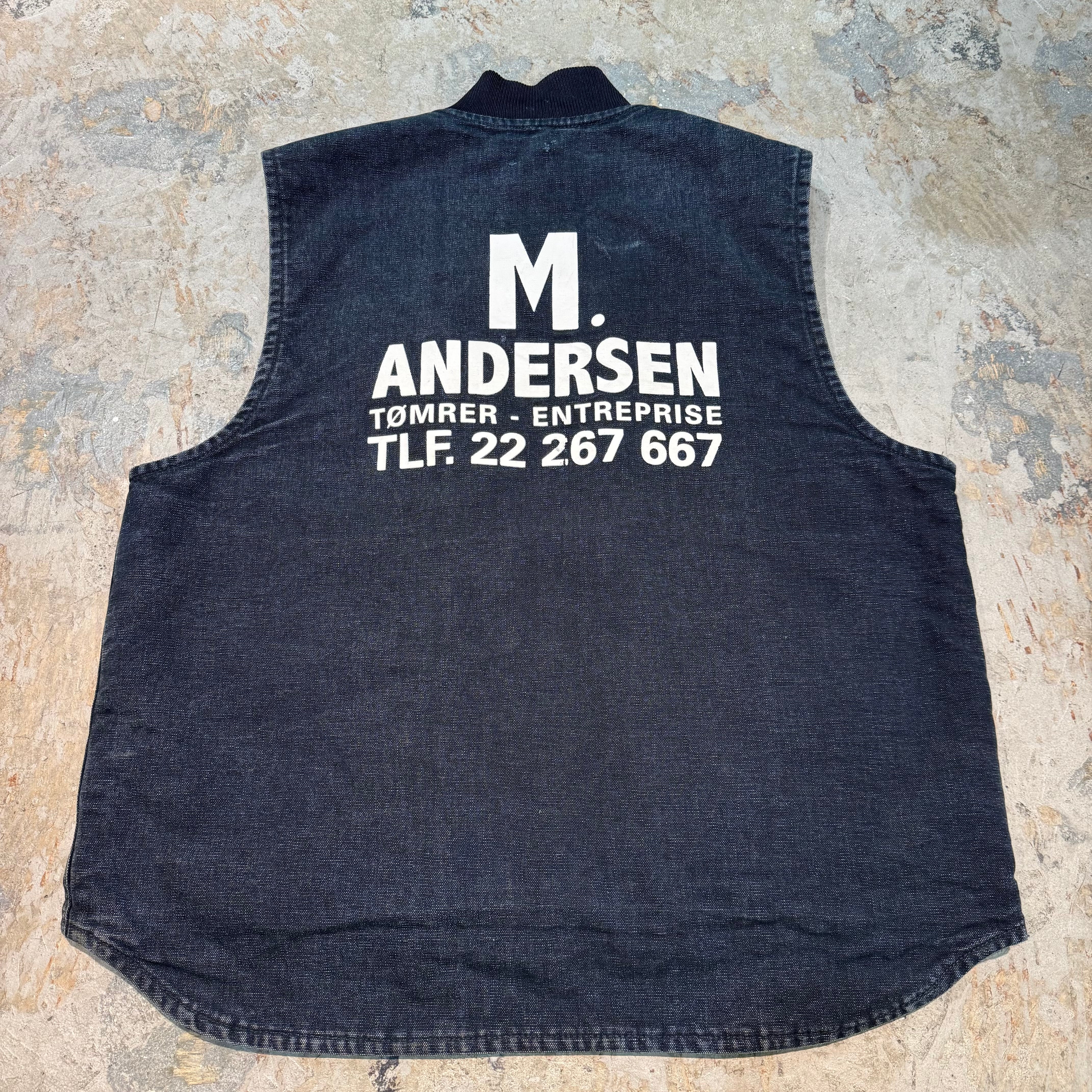 古着 Carhartt/ カーハート/ ダックベスト/ ダック地/ 裏地