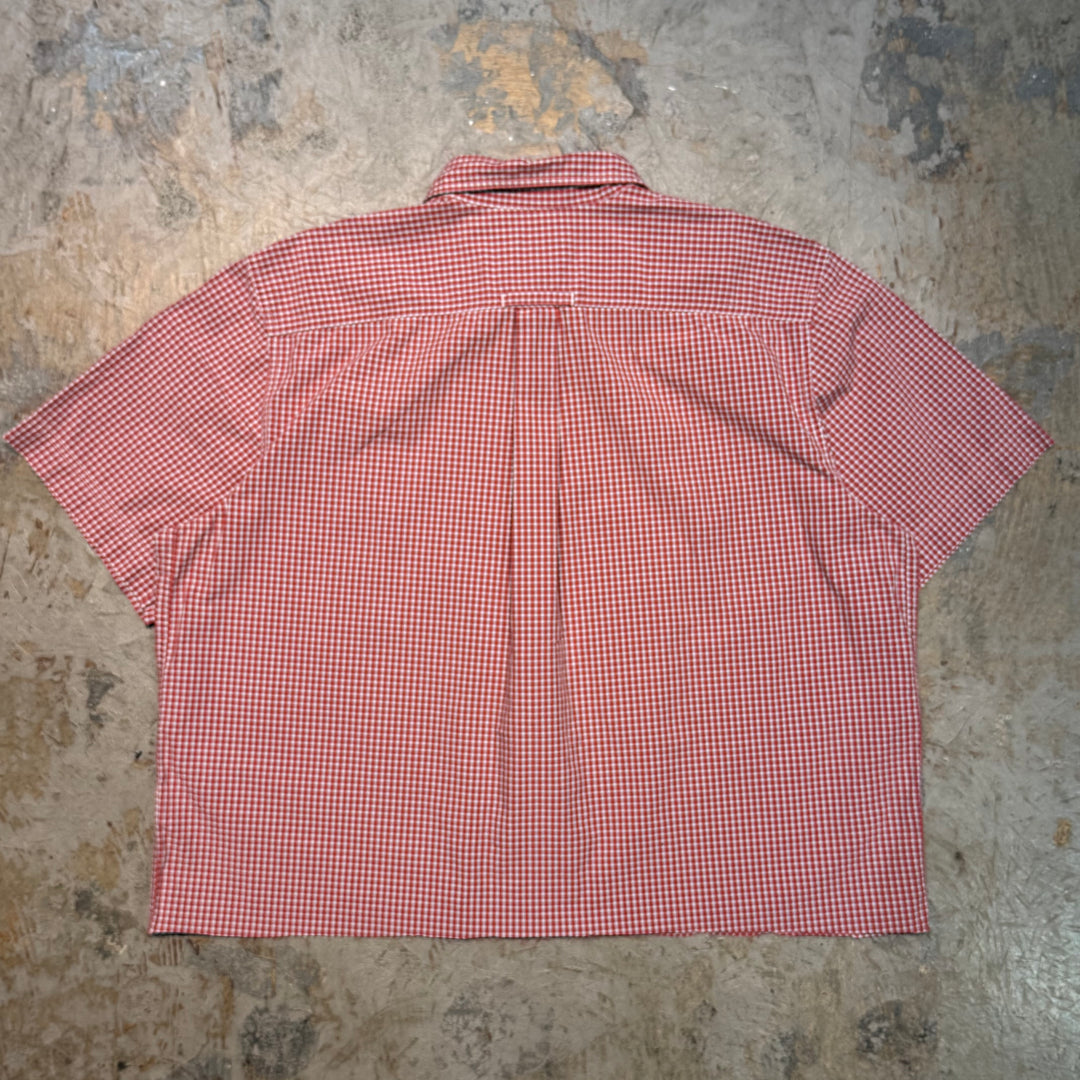 古着 EDDIE BAUER/ エディバウアー/ 半袖シャツ/ チェック柄/ サイズXL