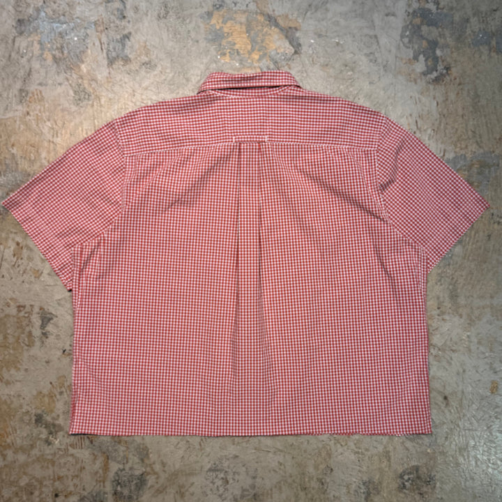 古着 EDDIE BAUER/ エディバウアー/ 半袖シャツ/ チェック柄/ サイズXL