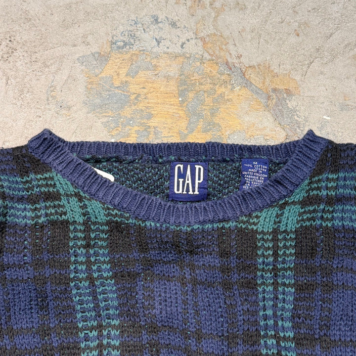 古着 90's GAP/ ギャップ/ クルーネックニットセーター/ サイズM