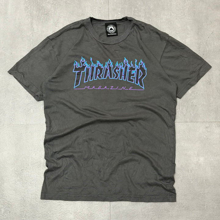 古着 THRASHER/ スラッシャー/ プリントTシャツ/サイズS