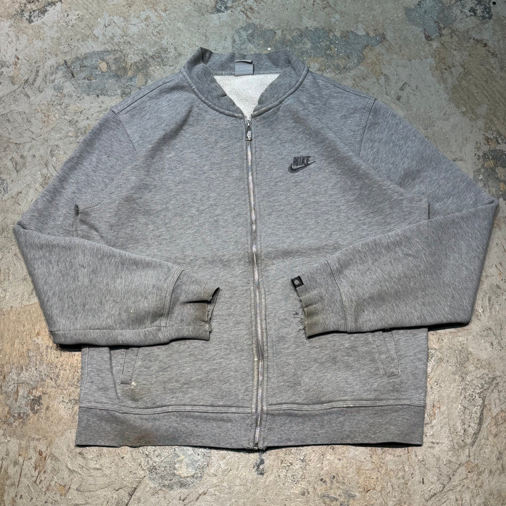 古着 NIKE/ ナイキ/ スウォッシュ/ワンポイントロゴ/スウェットジャケット/サイズL
