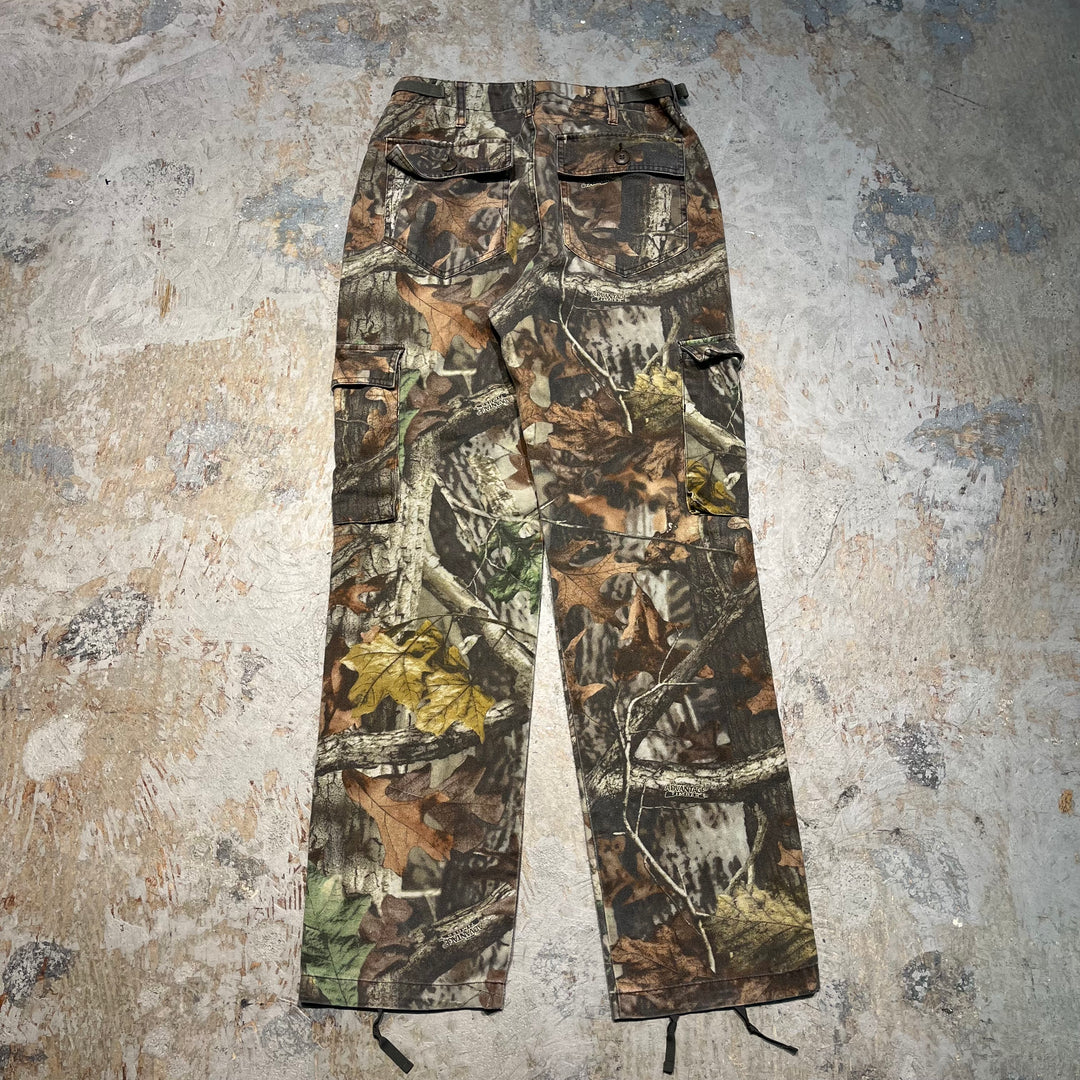 #4501 古着 cabela's/カベラス 90's~ real tree work Pants/リアルツリーワークパンツ/リアルツリー柄/サイズW30