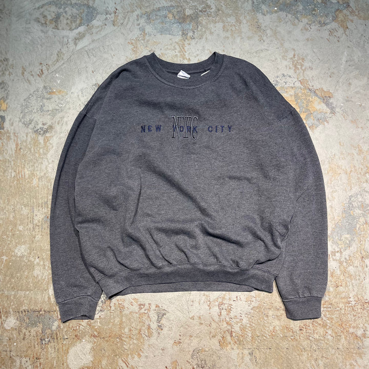 #2058 古着/Unknow/Crewneck weat/クルーネックスウェット/サイズXXL