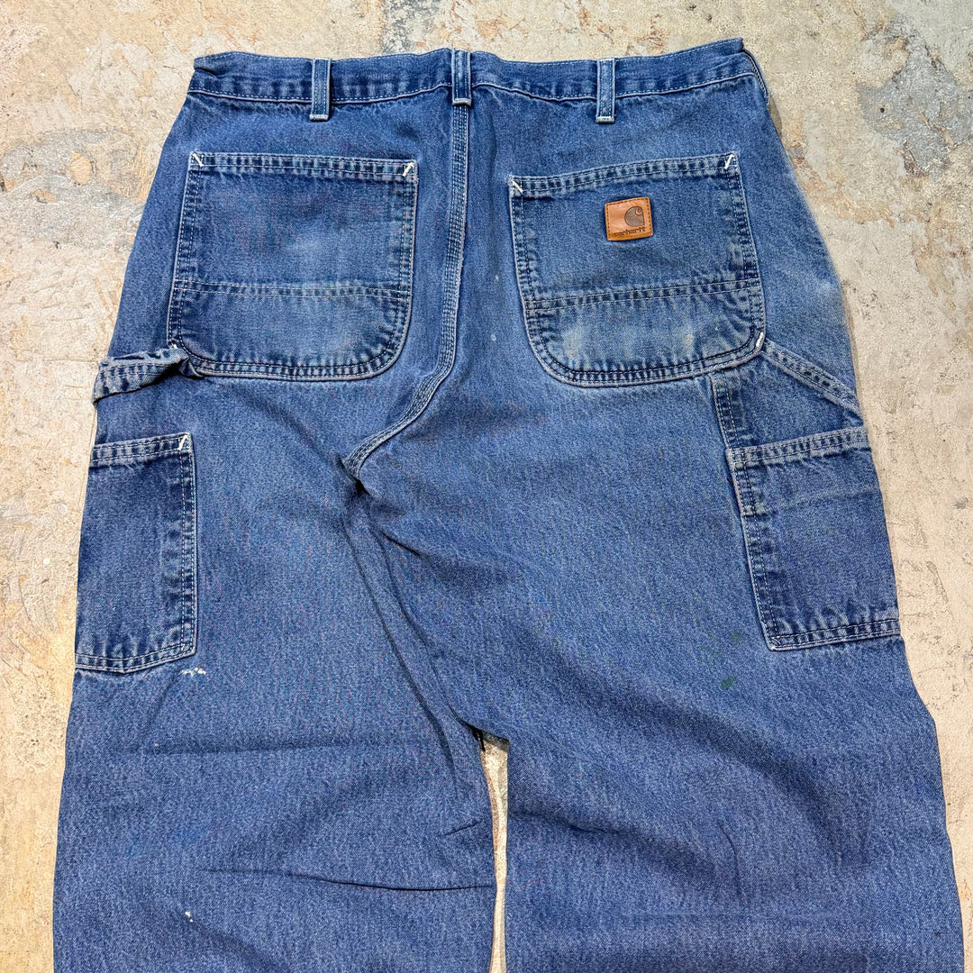 古着 Carhartt/ カーハート/ デニムペインターパンツ/実寸サイズ31×29