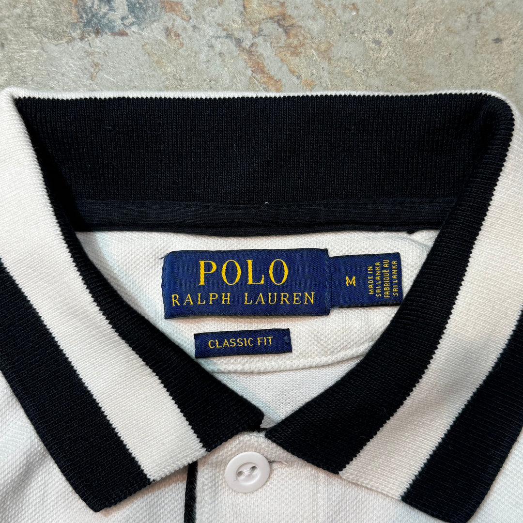 古着 polo by ralph lauren/ ポロ バイ ラルフローレン/ 半袖ポロシャツ/ サイズM