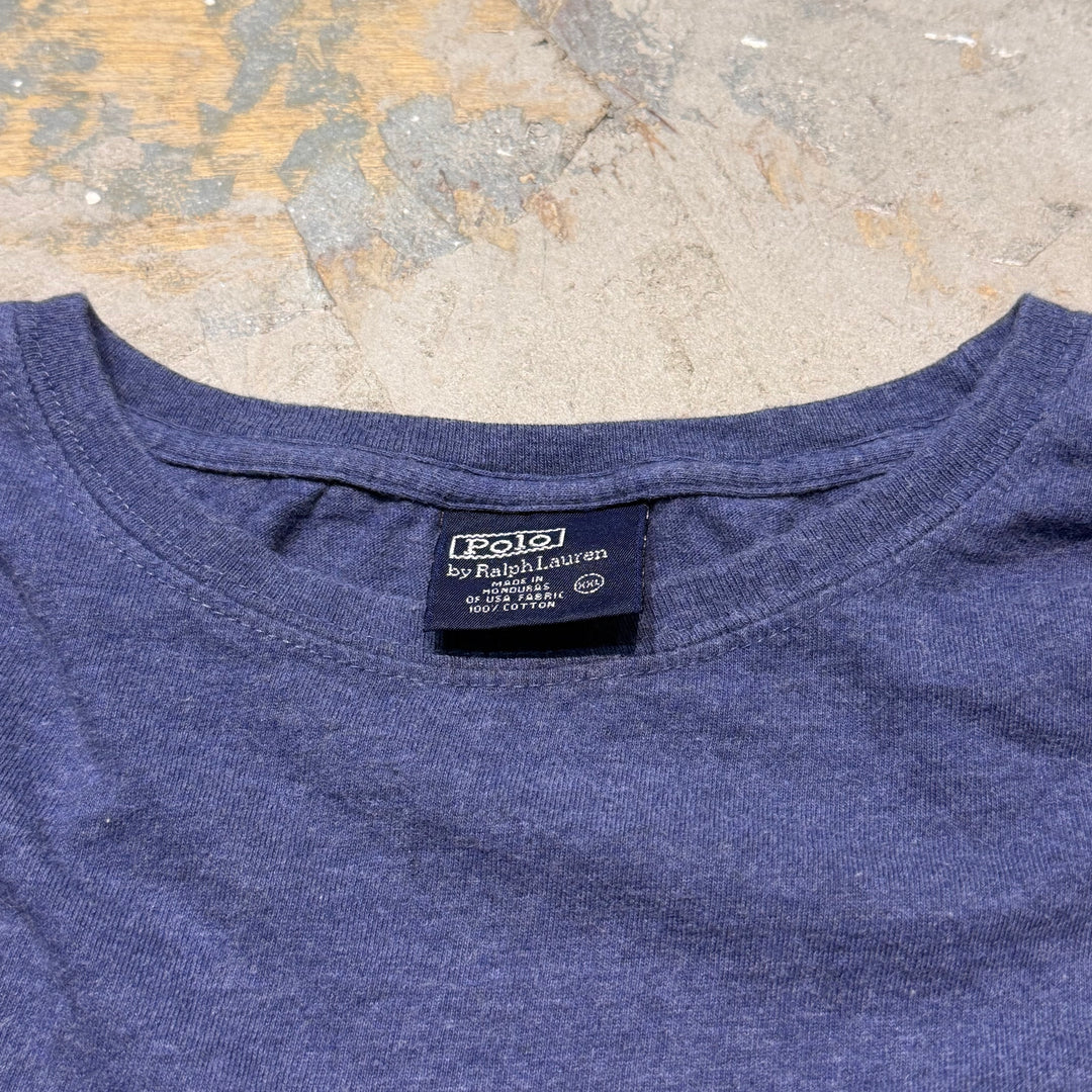 古着 POLO RALPH LAUREN/ポロラルフローレン/ クルーネックロングスリーブTシャツ/ サイズXXL