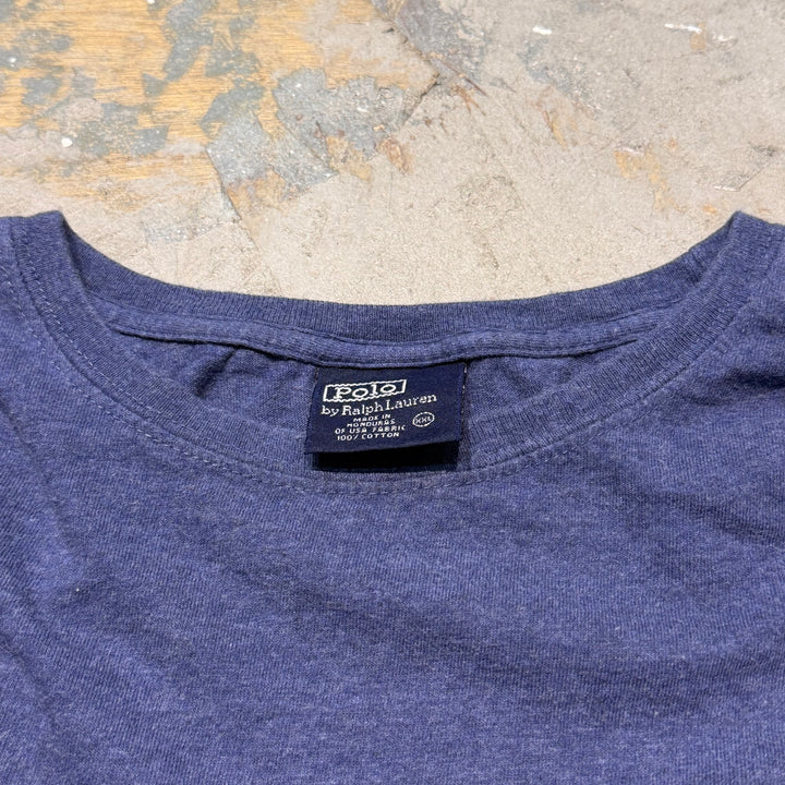 古着 POLO RALPH LAUREN/ポロラルフローレン/ クルーネックロングスリーブTシャツ/ サイズXXL
