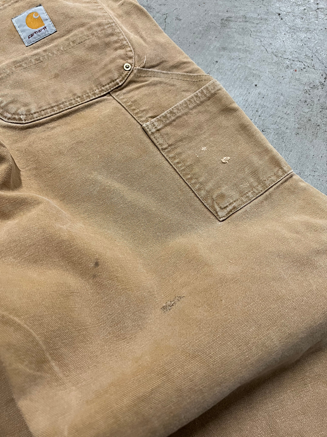 #MA06 古着 97's Carhartt/カーハート/ Duck Painter Pants/ダック地 ペインターパンツ/ワークパンツ/実寸サイズ35/30