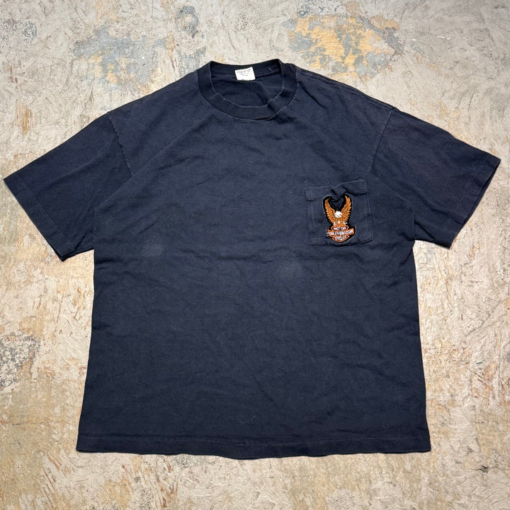古着 USA製 80's 90's Harley-Davidson/ハーレーダビッドソン/ プリントTシャツ/ サイズL
