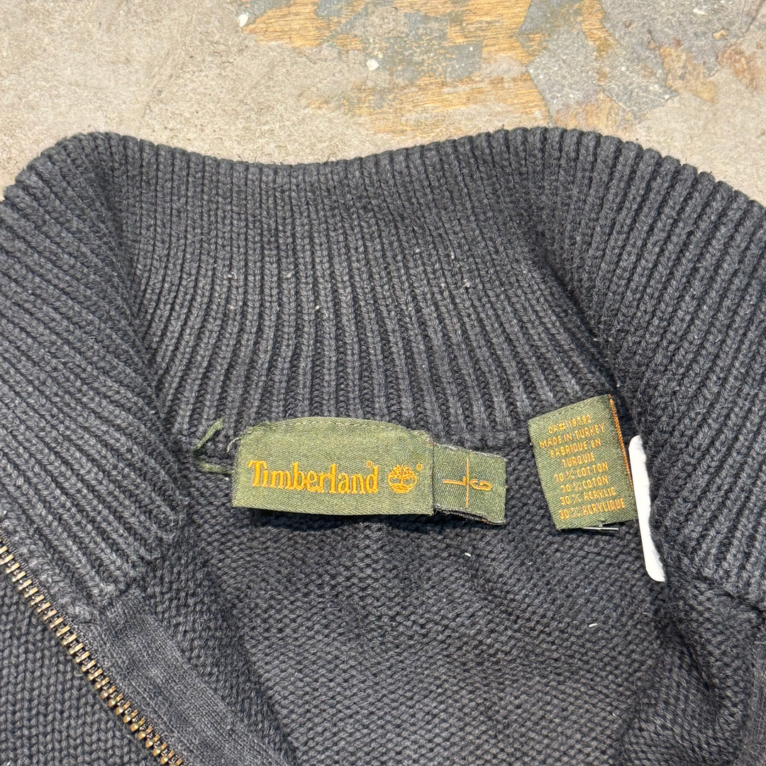 古着 Timberland/ ティンバーランド/ ハーフジップニットセーター/ サイズL