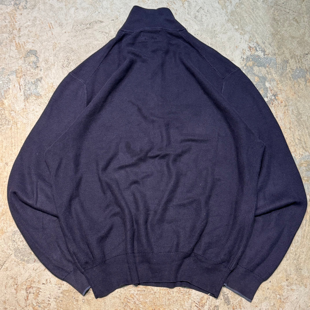 古着 POLO by Ralph Lauren/ ポロ バイ ラルフローレン/ ハーフジップニットセーター/ サイズXL