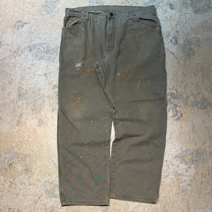 古着 Dickies/ディッキーズ/ダック地ペインターパンツ/実寸サイズ39×29