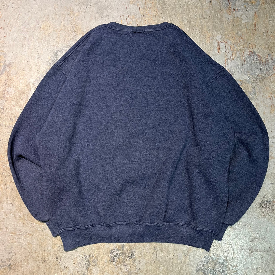 古着 USA製 90's〜 RUSSELLATHLETIC/ ラッセル アスレチック/ クルーネックブランクスウェット/ 無地/ Vガゼット/ サイズXL