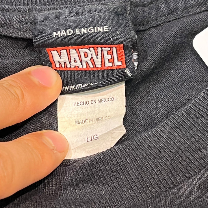 旧衣服MARVEL/奇迹/PUNISHER/垫圈/印花T恤/尺码L