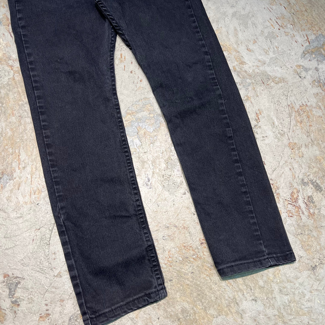 #4762 古着 Levi's/リーバイス/Black Denim Pants/ブラックデニムパンツ/510/黒タブ/サイズ34×30