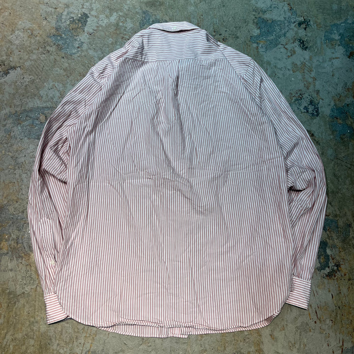 古着 Brooks Brothers/ブルックスブラザーズ/ボタンダウン長袖シャツ/ ストライプ柄/ サイズXL