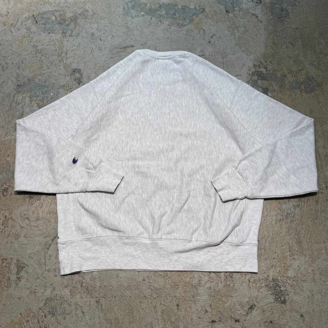古着 Champion/ チャンピオン/リバースウィーブ/ クルーネックスウェット/ カレッジロゴ/ サイズXL