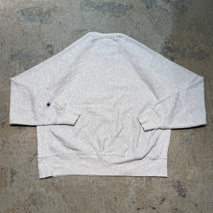 古着 Champion/ チャンピオン/リバースウィーブ/ クルーネックスウェット/ カレッジロゴ/ サイズXL