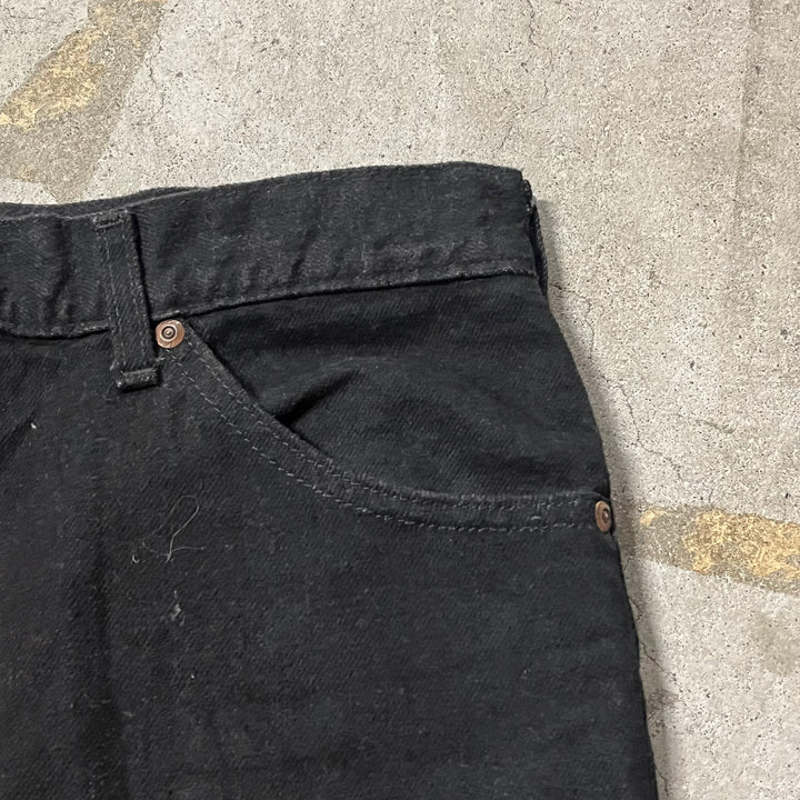 #4200 古着　Lee/リー/Black Denim Pants/ブラックデニムパンツ/サイズ33×32