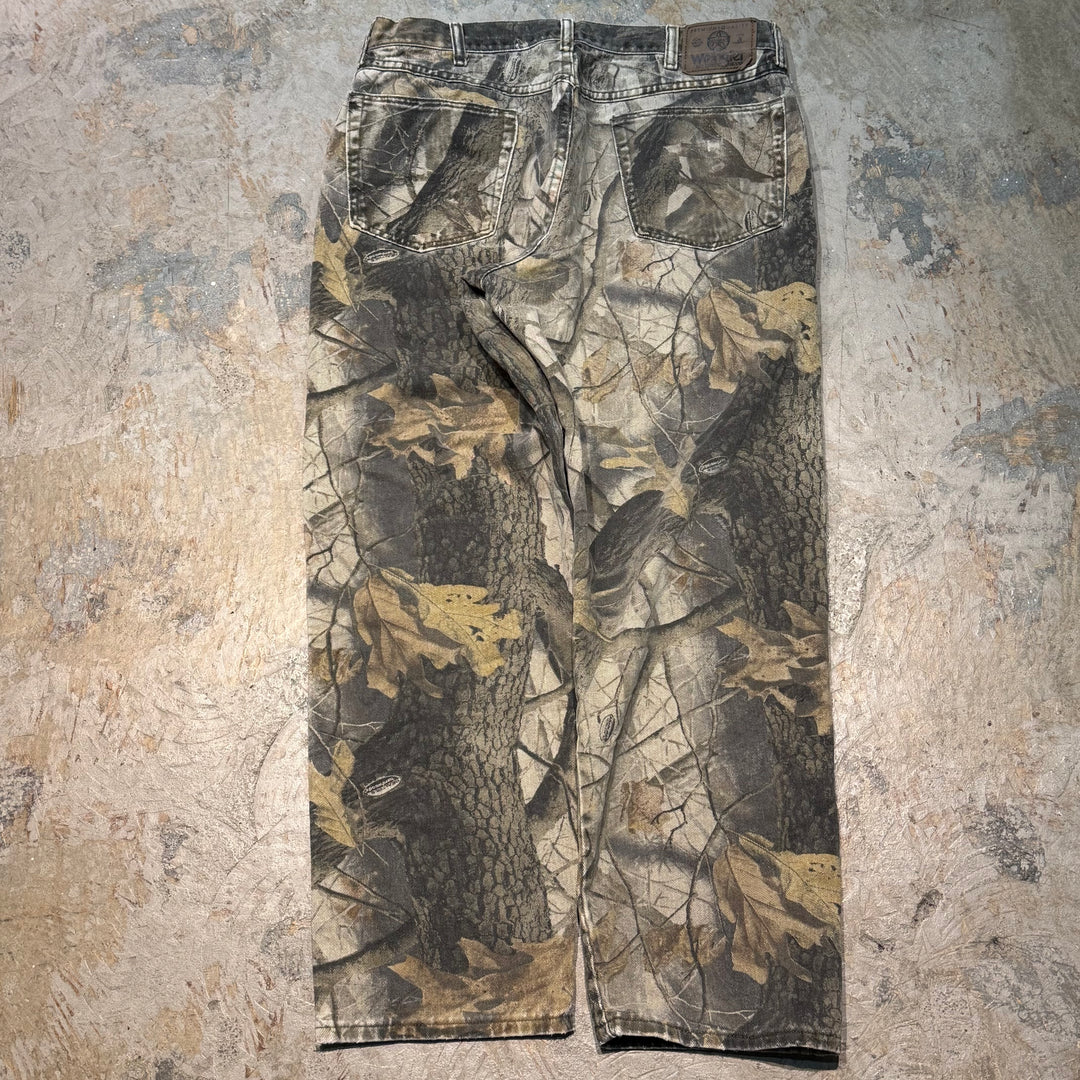 古着 Wrangler/ ラングラー/ リアルツリーダブルニーパンツ/ 実寸サイズ33×29