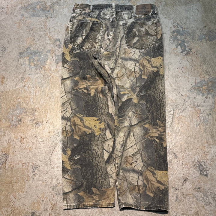 古着 Wrangler/ ラングラー/ リアルツリーダブルニーパンツ/ 実寸サイズ33×29