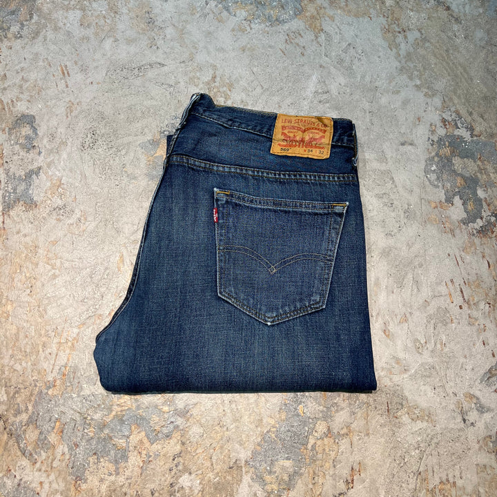 古着 Levi's/リーバイス/Denim Pants/デニムパンツ/569/実寸サイズ35×31