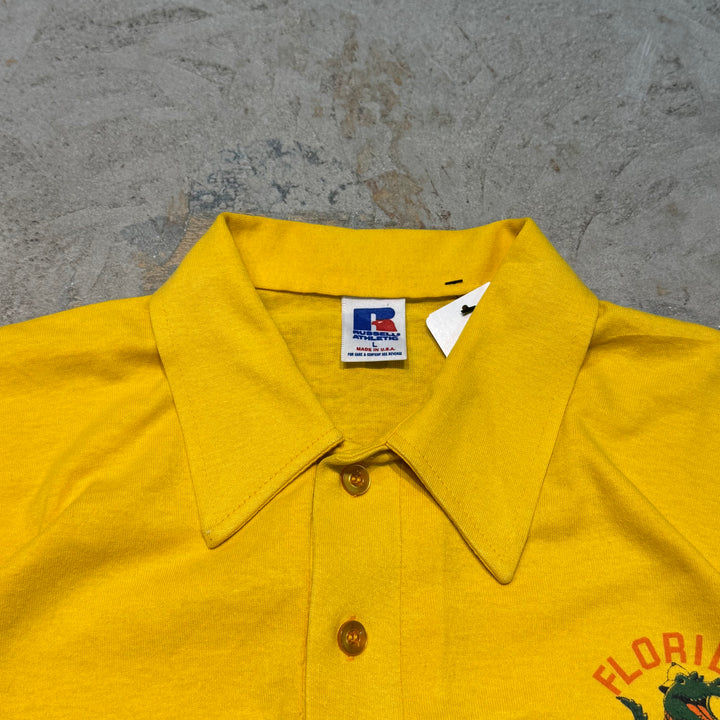 미국에서 만든 중고 의류 Russell Athletic/ Russell Athletic/ Short-Sleeved Polo Shirt/ Size L