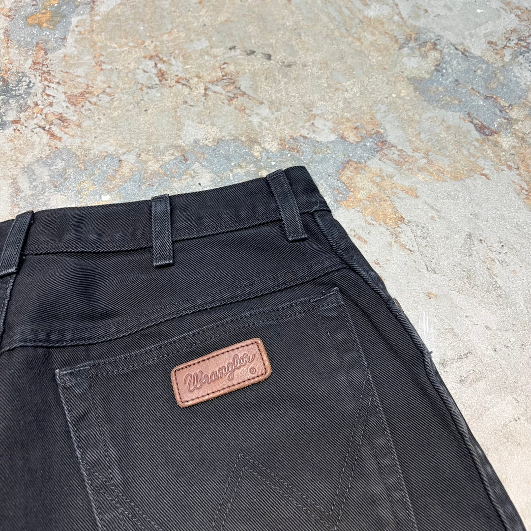 #4764 古着 Wrangler/ラングラー/Black Denim Pants/ブラックデニムパンツ/サイズ34×32