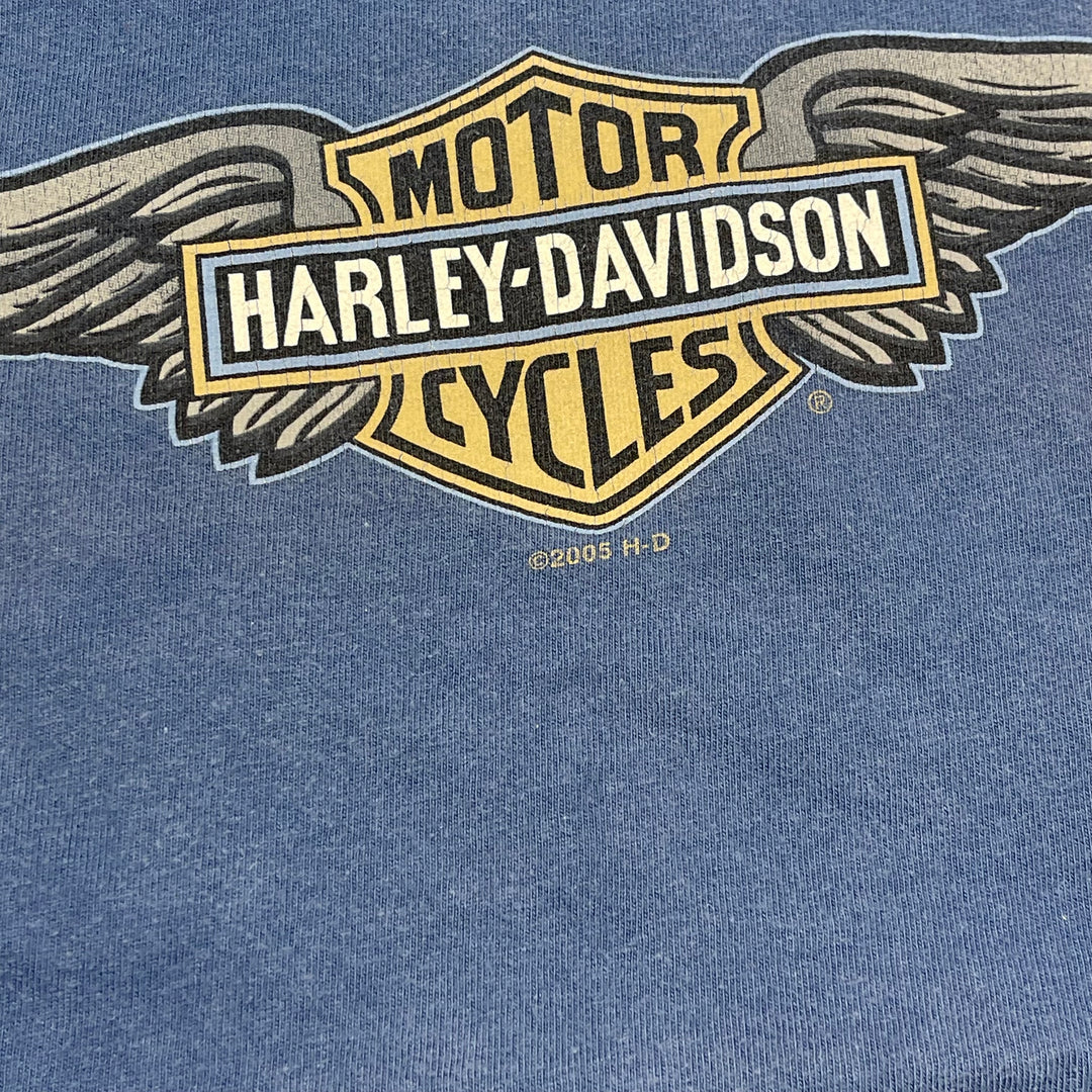 古着 USA製 Harley-Davidson/ハーレー ダビッドソン / カリフォルニア州 サンディエゴ ストア / プリントTシャツ / サイズXL