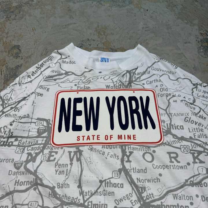 Used clothing Made in USA SUN SPORTSWEAR/Sun Sportswear/Single stitch/Printed T-shirt/Size equivalent to XL