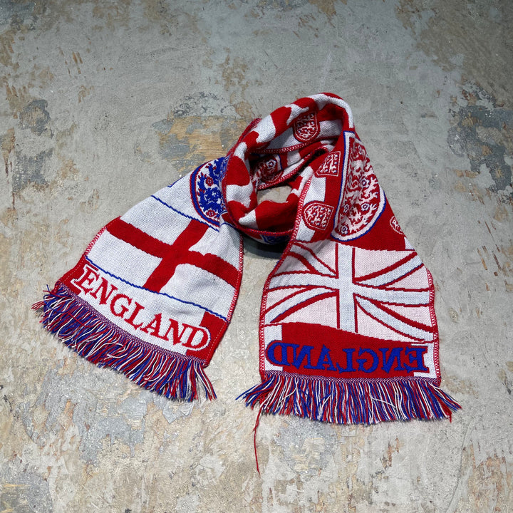 #2089 古着 サッカーマフラー ENGLAND