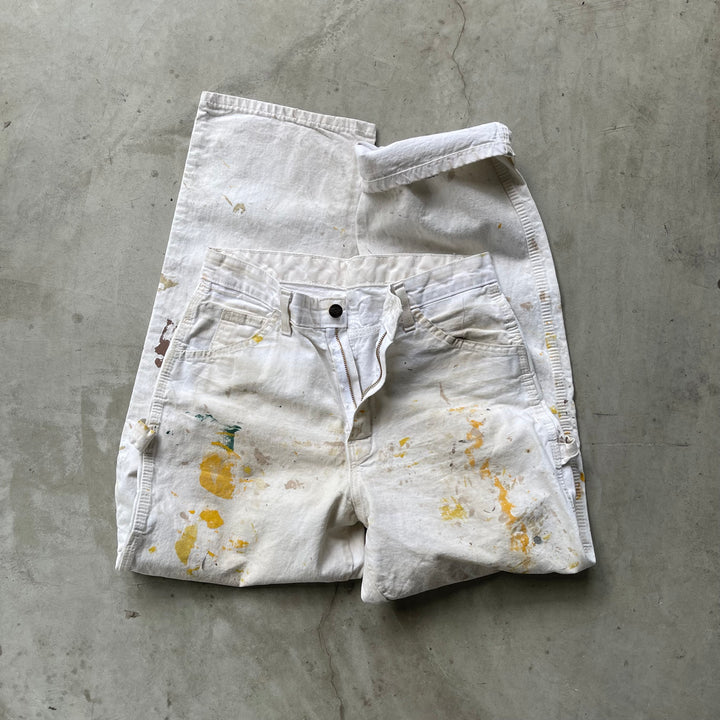 古着 Dickies×SHERWIN WILLIAMS/ディッキーズ× シャーウィン・ウィリアムズ/ ペインターパンツ / 企業ロゴ/ 実寸サイズ29×30