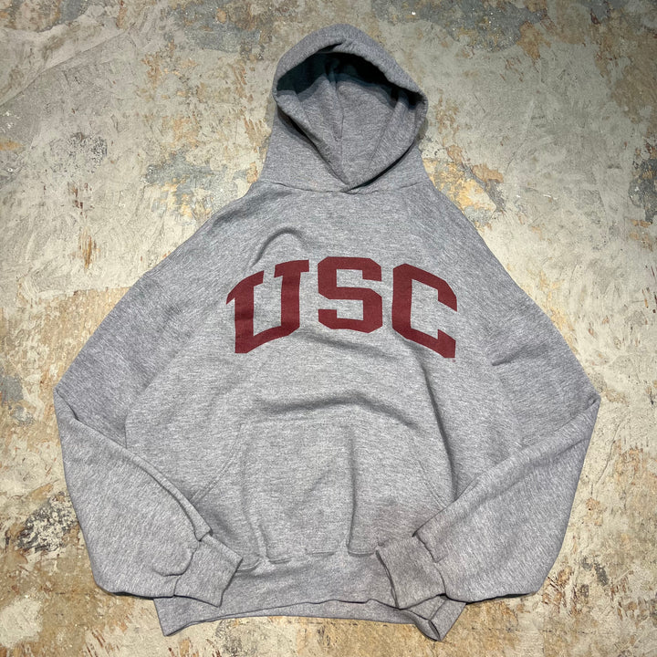 #4000 古着 RUSSELL ATHLETIC/ラッセルアスレチック / Pull Orver Hoody / プルオーバーパーカー /USC/サイズXL