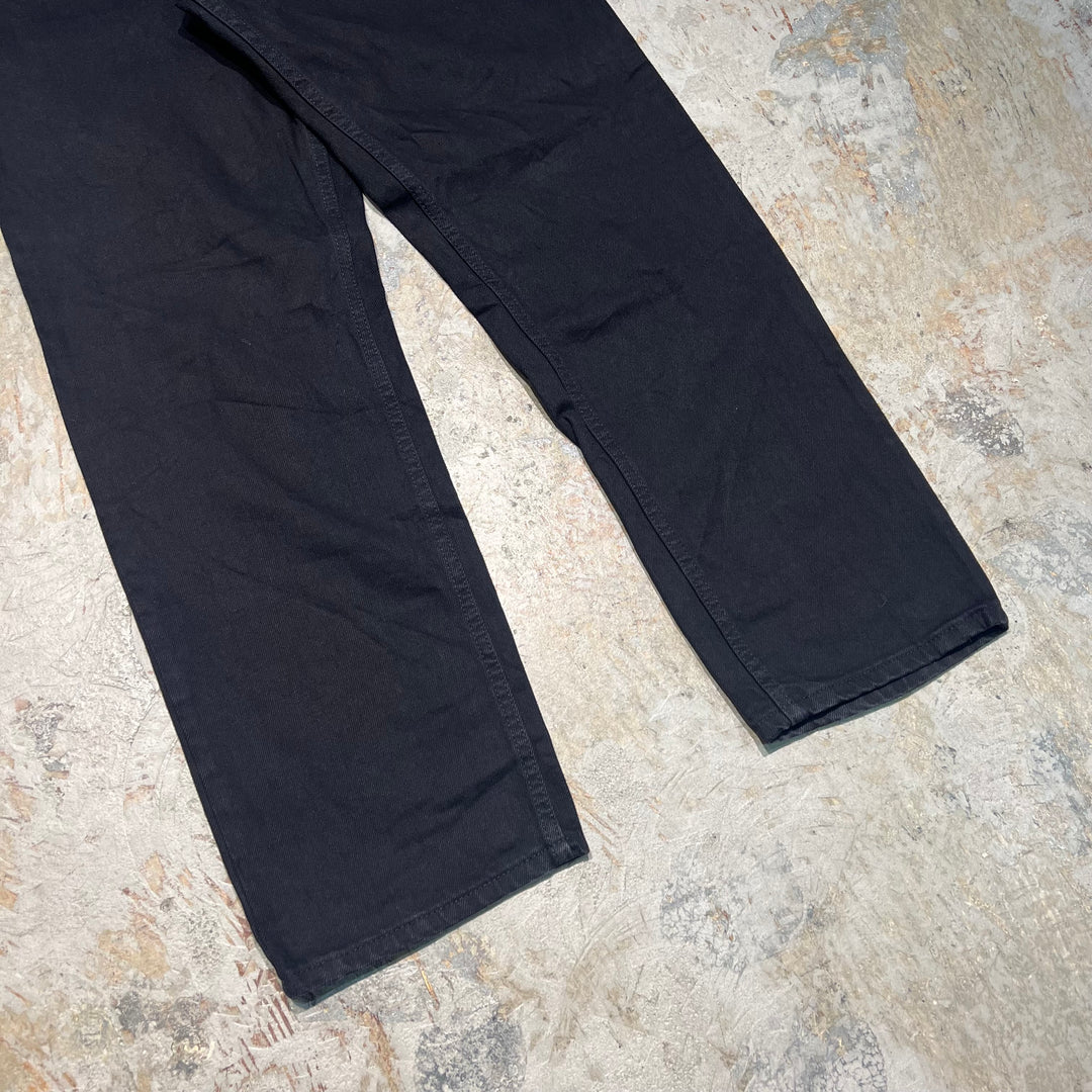 #4752 古着 Wrangler/ラングラー/Black Denim Pants/ブラックデニムパンツ/サイズ32×30