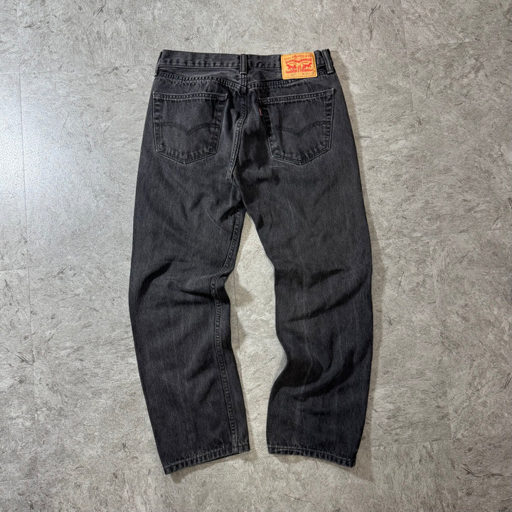 古着 Levi's/ リーバイス/ ブラックデニムパンツ/ 505/ 実寸サイズ30×28